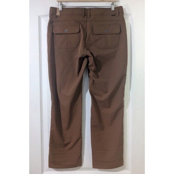 prAna | Halle AT Straight Pant In Sepia - Picture 4 of 16